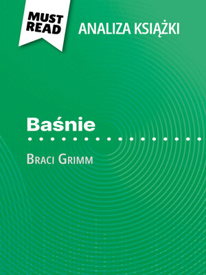 cover image of Baśnie książka Braci Grimm (Analiza książki)